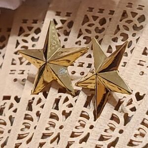 80's Style Gold earrings vintage earrings for sale